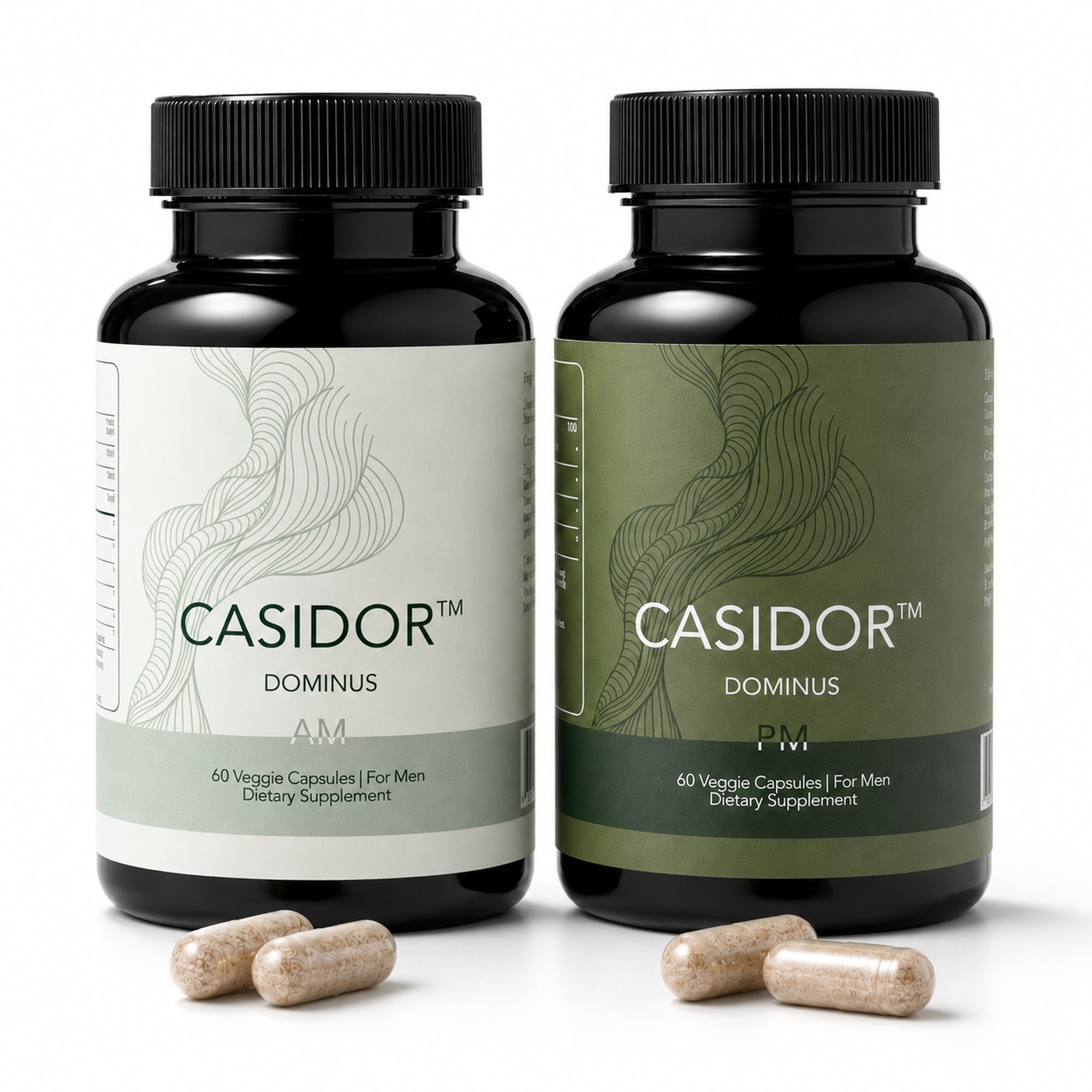 Casidor Dominus Multivitamins for Men | AM and PM Performance Formula