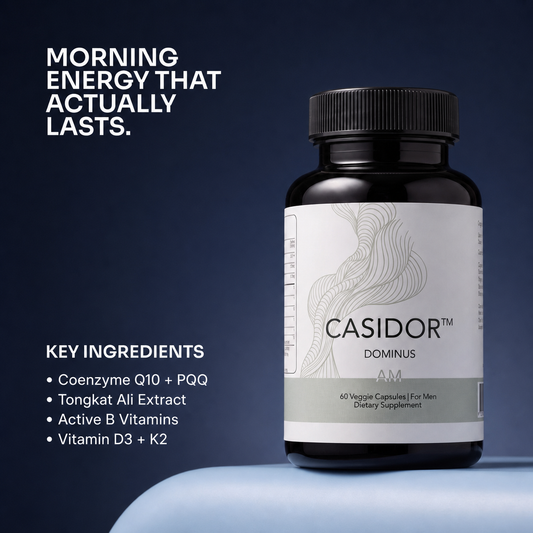 Casidor Dominus Multivitamins for Men | AM and PM Performance Formula